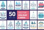 50 Christmas cards