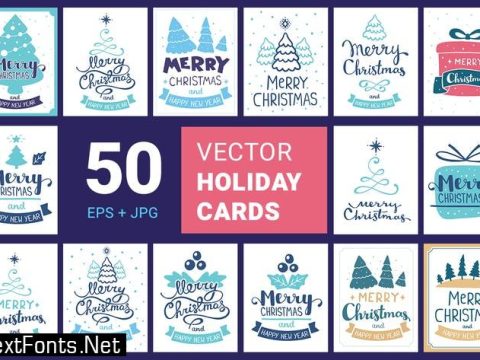 50 Christmas cards