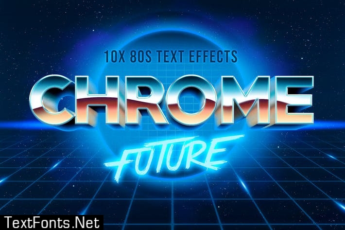 80s Text Effect V3