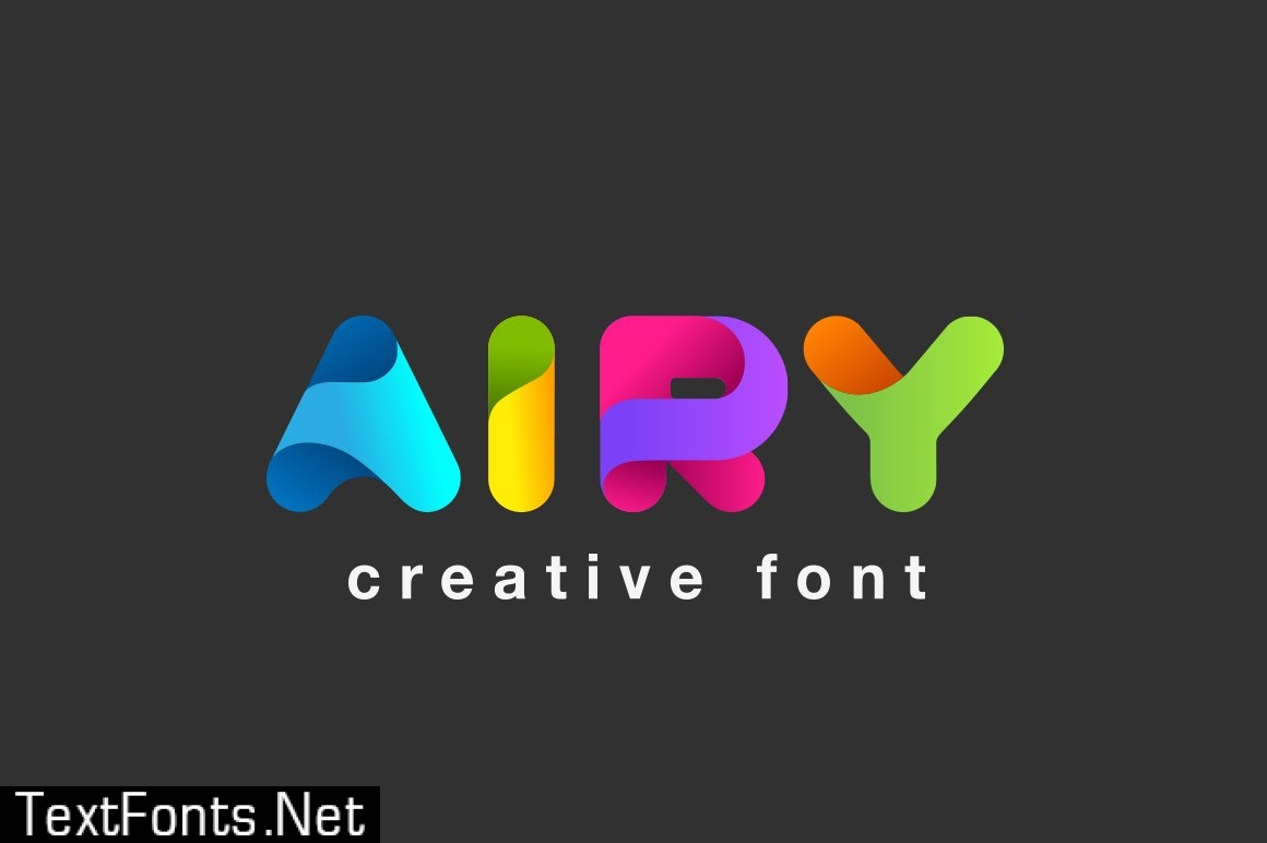 Airy font 560191