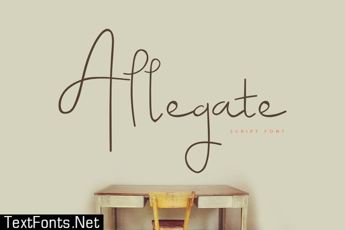 Allegate Font