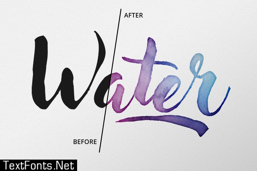 AquaLab - Vector Watercolor Effect