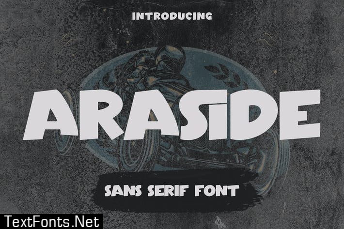 Araside - Sans Serif Font