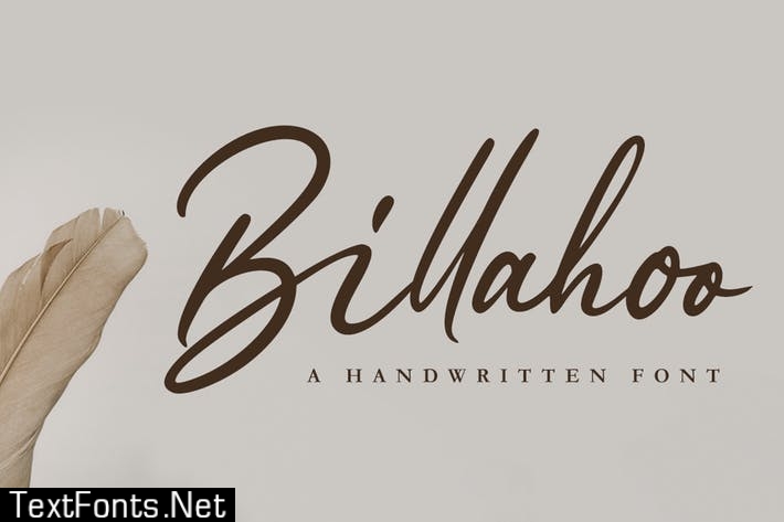 Billahoo - Elegant Font