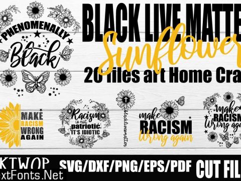 Black Lives Matter Sunflower Bundle