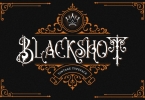 Blackshot - Blackletter Font