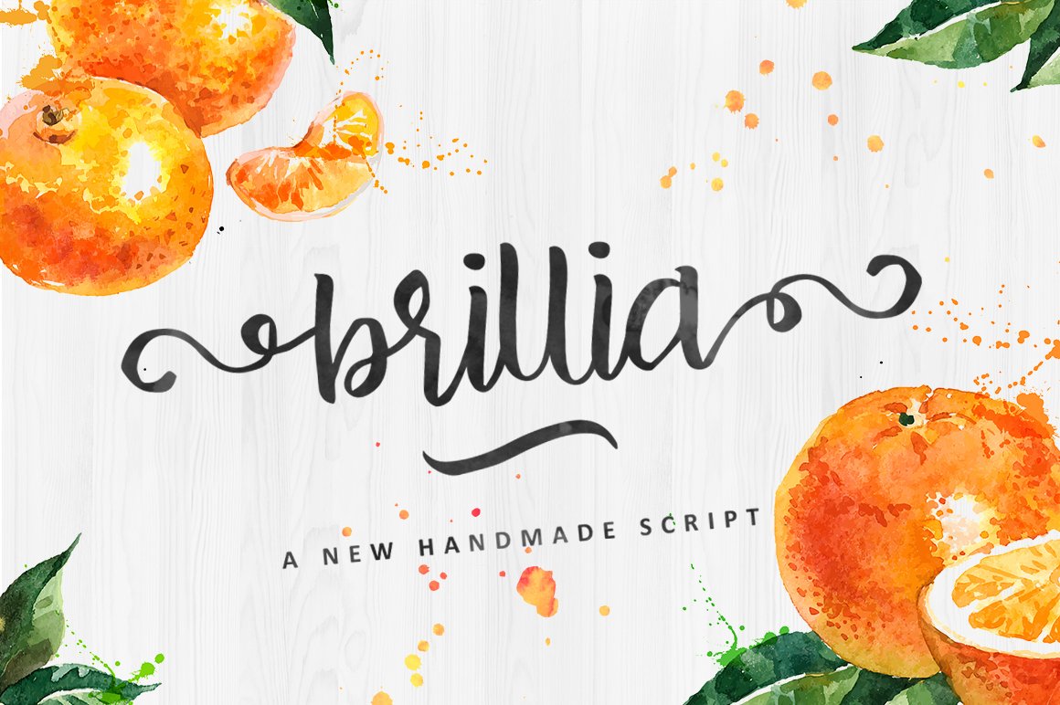 Brillia Script Font 491702