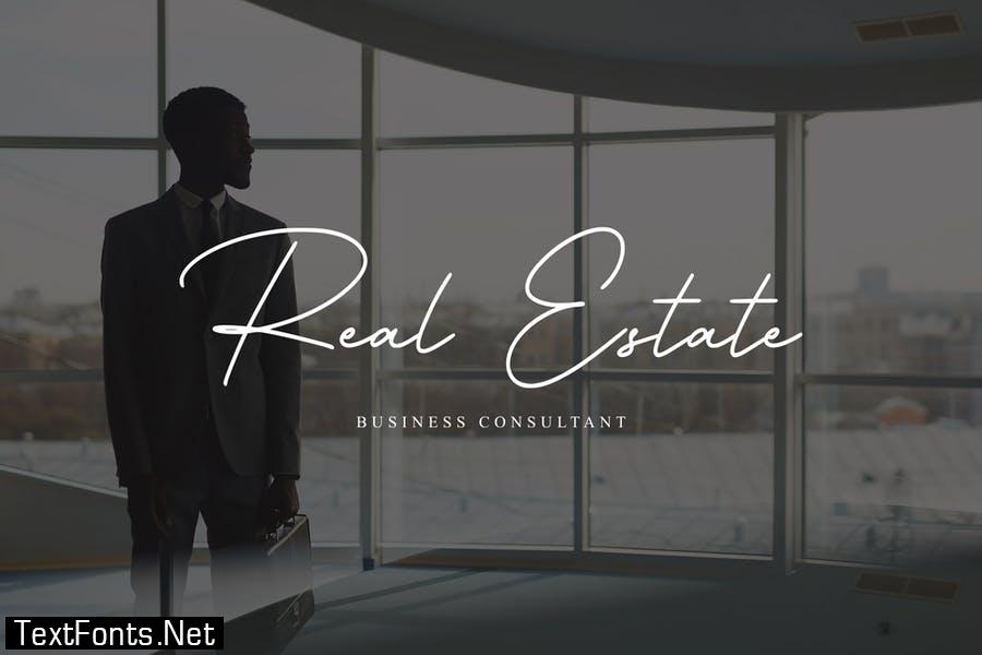 Business Signature - Elegant Corporate Font