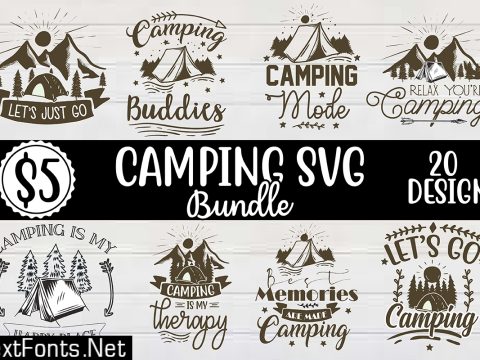 Camping SVG Bundle