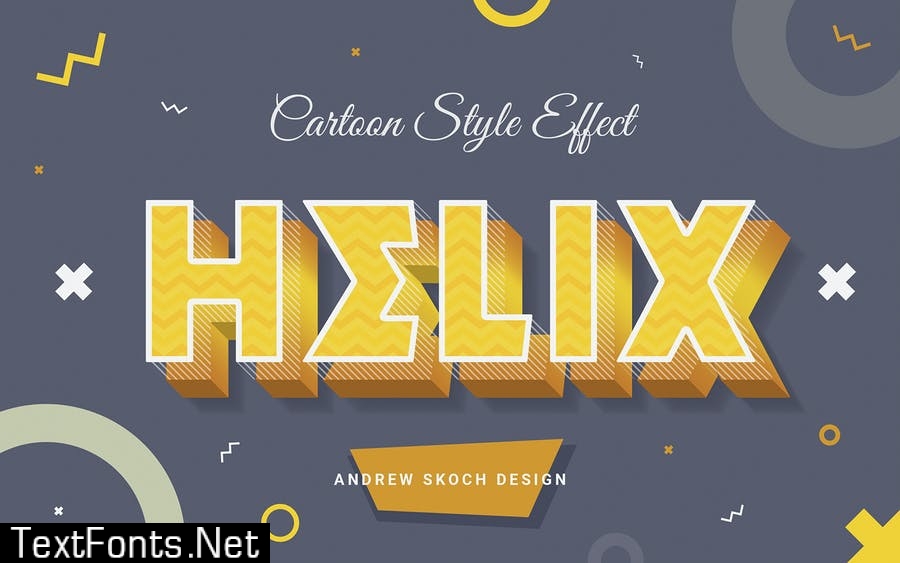 Cartoon Style Text Effects