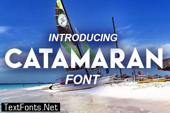 catamaran family font