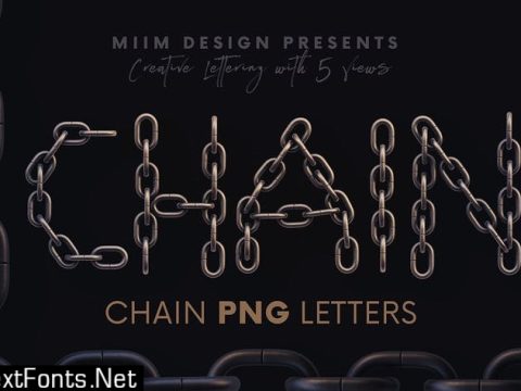 Chain - 3D Lettering