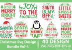 Christmas SVG Design Bundle Vol-4