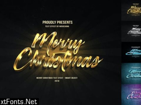 Christmas Text Effects