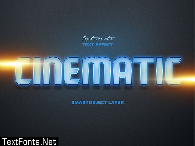 Cinematic 3D Text