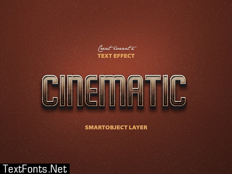 Cinematic 3D Text