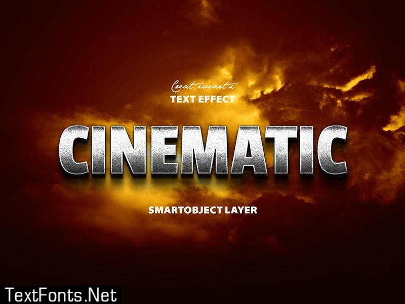 Cinematic 3D Text