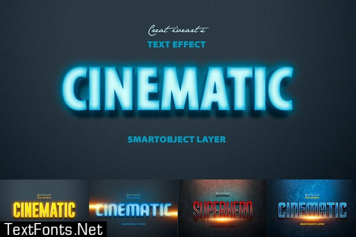 Cinematic 3D Text