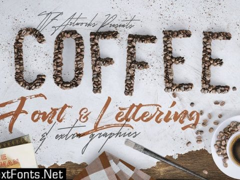 Coffee Beans - Font & Lettering