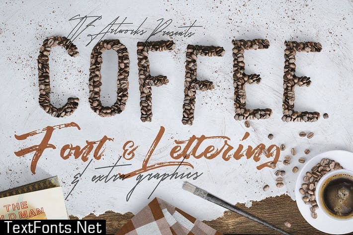 Coffee Beans - Font & Lettering