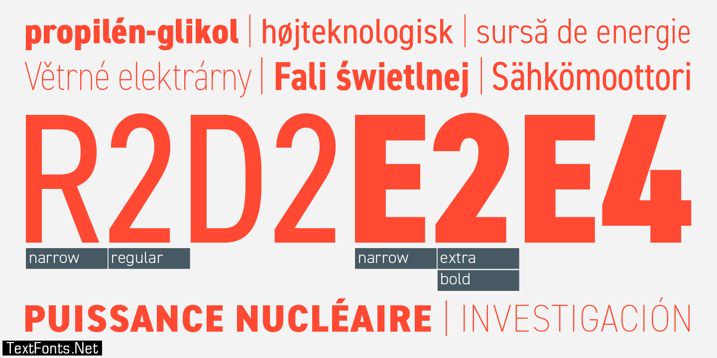 DIN 2014 Font Family