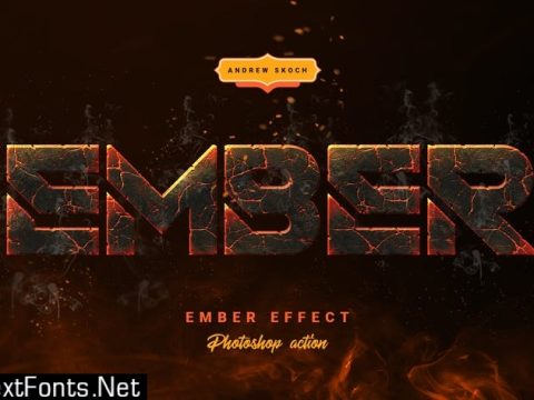 Ember Effect - Photoshop Action