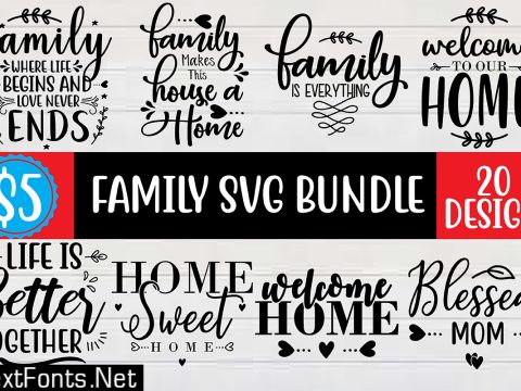 Family SVG Bundle