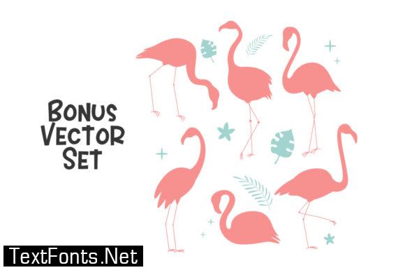 Flamingo Da Pink Font