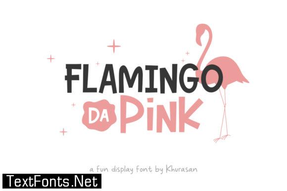 Flamingo Da Pink Font