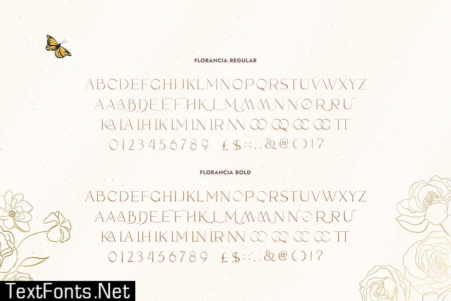 Florancia Serif Font