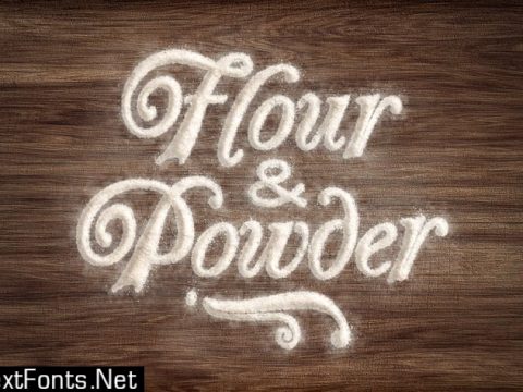 Flour & Powder - Photoshop Actions