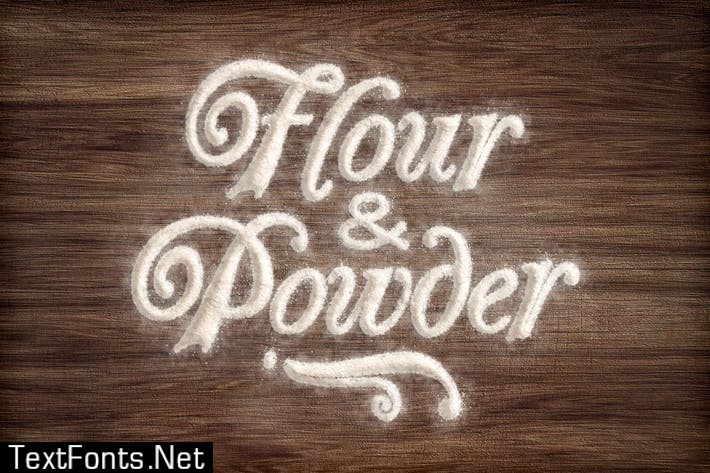 Flour & Powder - Photoshop Actions