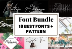Fonts + Patterns Bundle