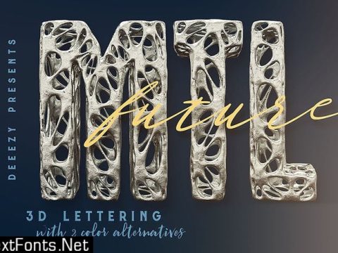 Future Metal – 3D Lettering