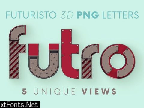 Futuristo - 3D Lettering