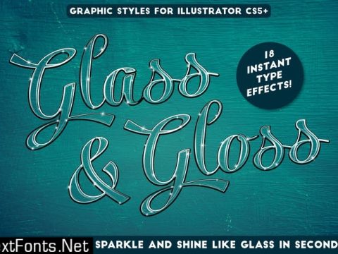 Game Logo Text Effects for Illustrator