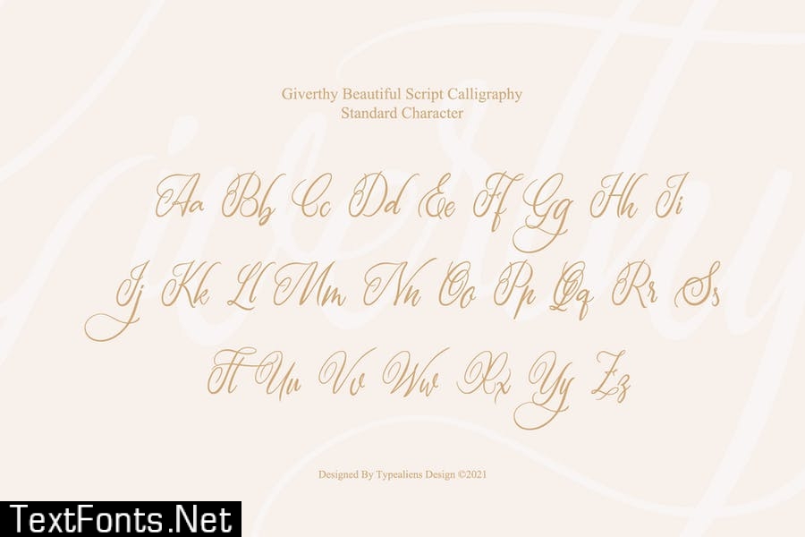 Giverthy Font