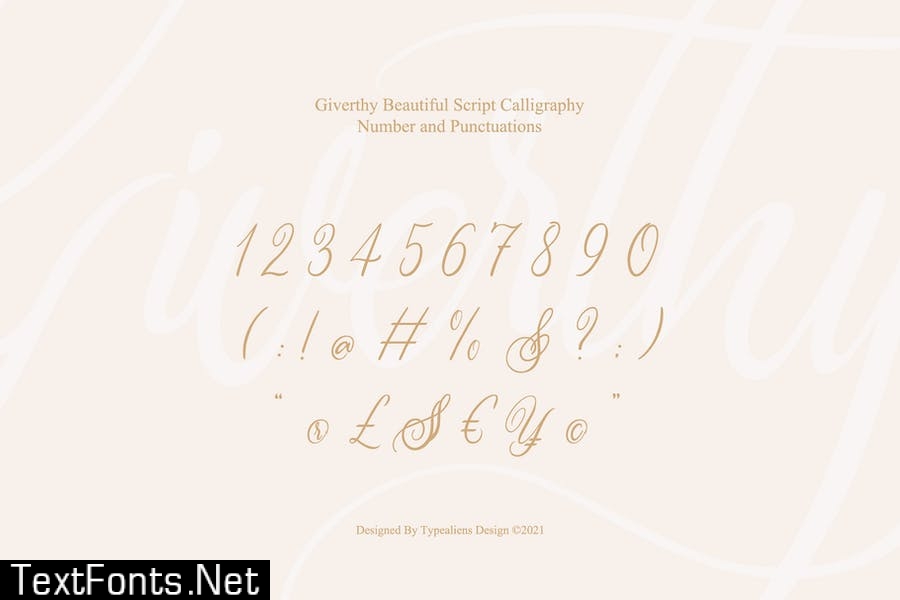 Giverthy Font