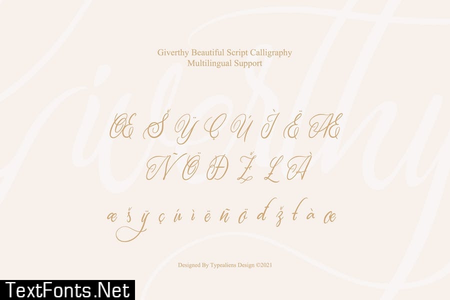 Giverthy Font