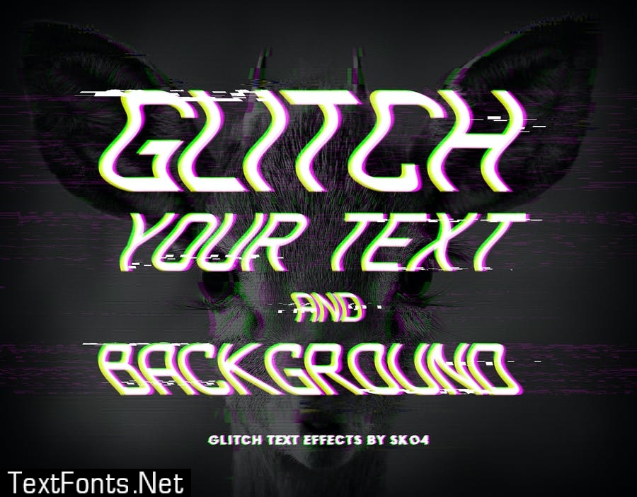 Glitch Effects - 10 PSD