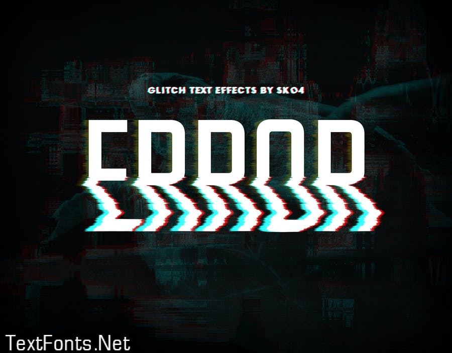 Glitch Effects - 10 PSD