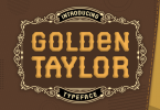 Golden Taylor Font