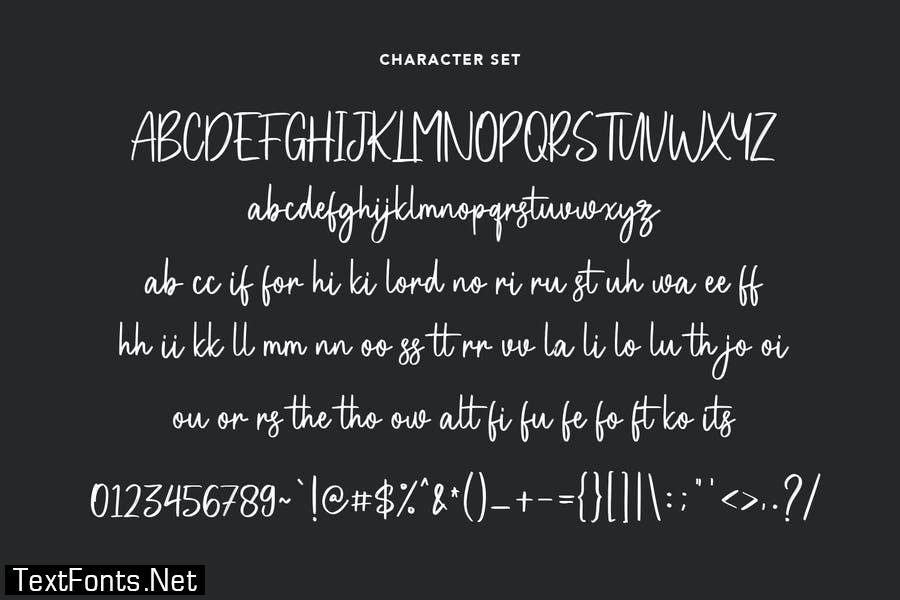 Goldshift Handwritten Brush Script