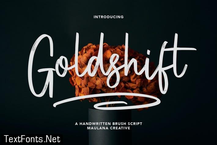 Goldshift Handwritten Brush Script