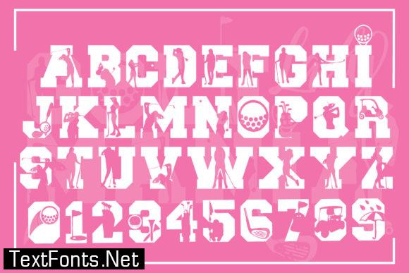 Golf Mania Lady Font