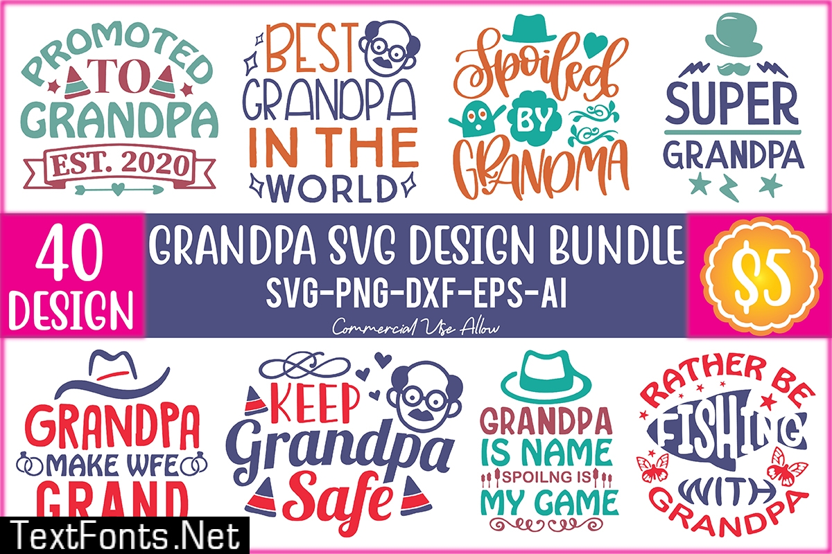 Download Grandpa Svg Design Bundle