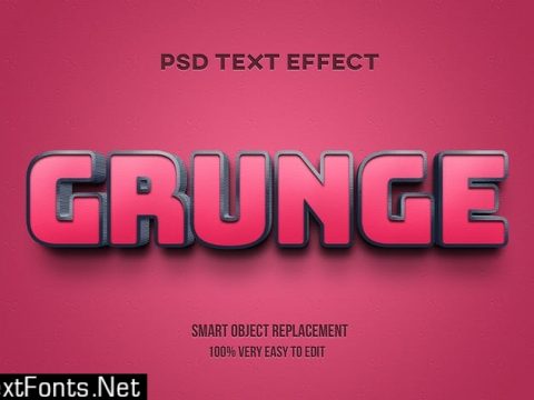 Grunge text effect