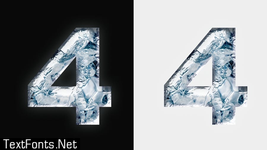 Ice Chrome Photoshop Layer Styles