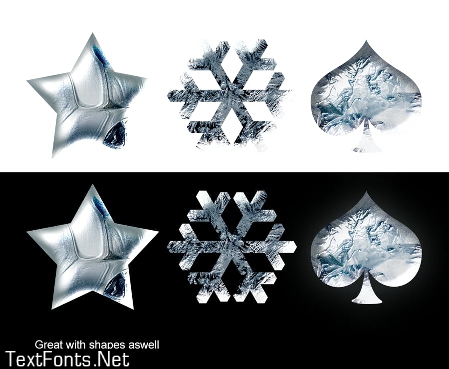 Ice Chrome Photoshop Layer Styles