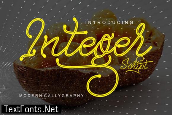 Integer Font